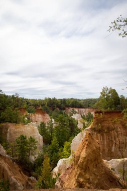 Güzel manzaralı Providence Kanyon devlet parkı Lumpkin, GA, zevk
