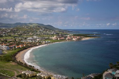 Marriott Resort St. Kitts Timothy Tepesi'nden doğru seyir. 