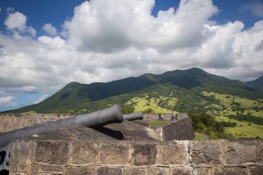 St. Kitts Brimstone Hill görüşlerini zevk