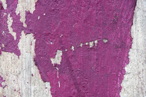 Alte Violette Farbe Auf Grauem Betongrund — Stockfoto