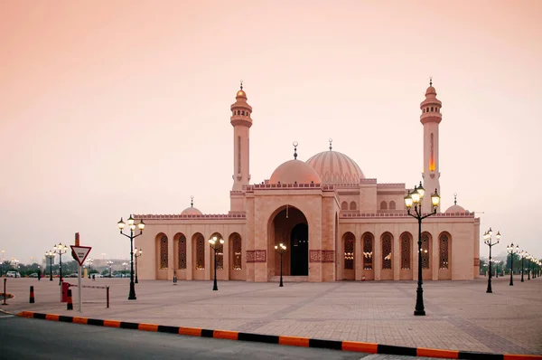 Gran Mezquita Fateh Cielo Cálido Del Atardecer Atracción Más Icónica — Foto de Stock