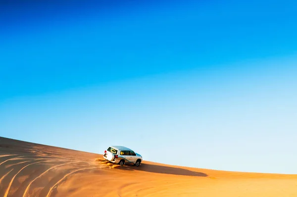 Safari Désert Sur Une Belle Dune Sable — Photo