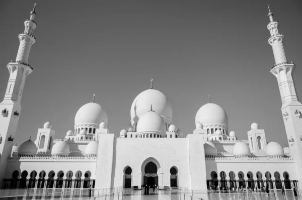 Mezquita Sheikh Zayed Mezquita Blanca Abu Dhabi — Foto de Stock