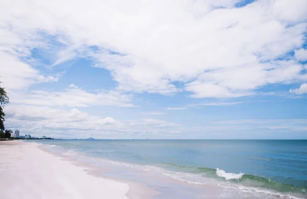 Aug 2014 Hua Hin Thailand Hua Hin Beach Peaceful Sea — Stock Photo, Image