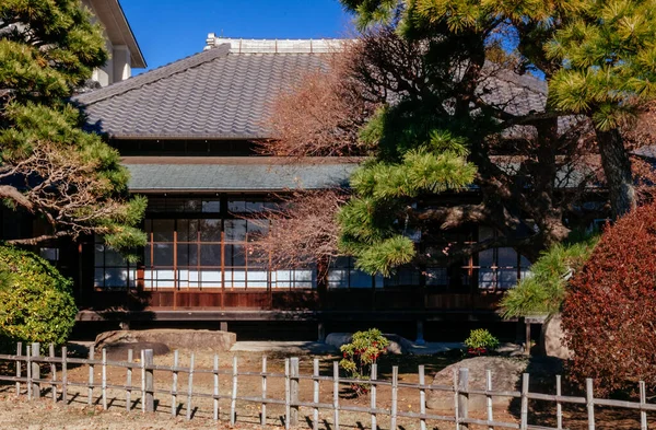 Dec 2012 Chiba Giappone Vecchia Casa Epoca Hotta Samurai Con — Foto Stock