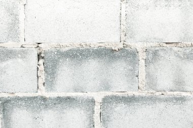 Gri renkli açık renk sert, pasaklı, eski beton tuğla duvar arka planı duvar kağıdı.