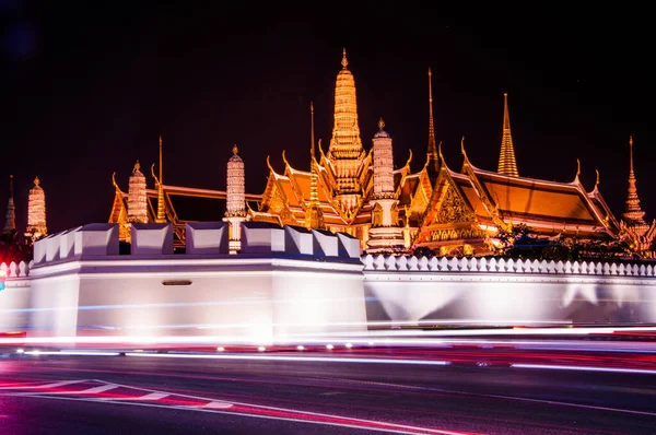 Bangkok Grand Palace Notte — Foto Stock