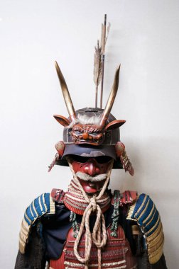 Antik Japon Samuray zırhı