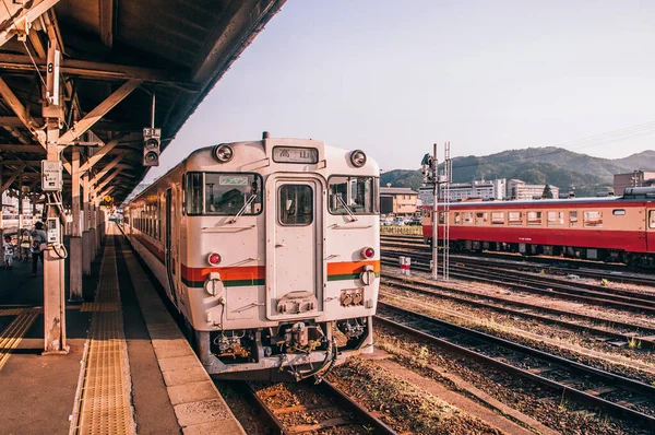 Maggio 2013 Gifu Giappone Linea Takayama Treno Locale Classico Treno — Foto Stock