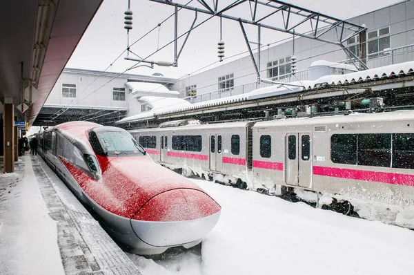 Ene 2014 Akita Japón Serie Komachi Super Express Shinkansen Operado — Foto de Stock