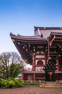 24 Haziran 2014, Ota-Ku, Tokyo, Japonya: Ikegami Honmon-ji Tapınağı büyük ve şaşırtıcı binalardan oluşan bir koleksiyona sahiptir. Burada ölen Aziz Nichiren 'i onurlandırıyor..