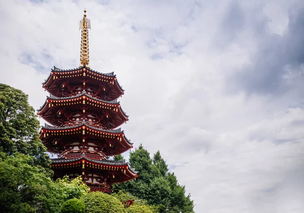 27 Haziran 2014 - Kawasaki, Japonya: Kawasaki Daishi Tapınağı, Kawasaki, Japonya 'nın beş katlı güzel mimarisi.