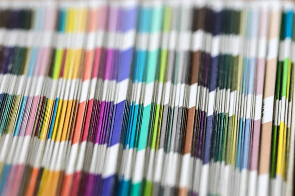 Amostrador de cores pantone . — Fotografia de Stock