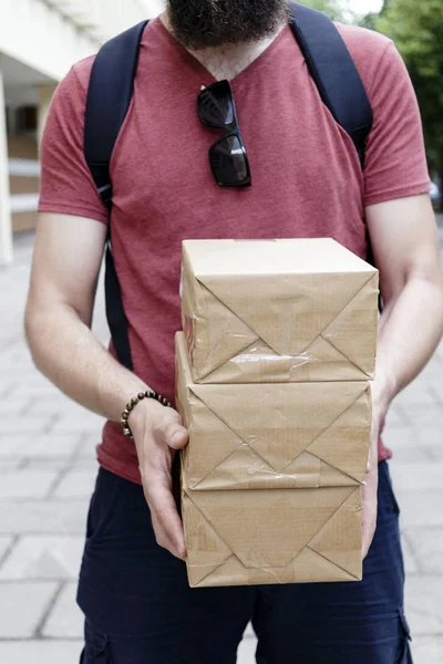 Package delivery — Stock Photo, Image