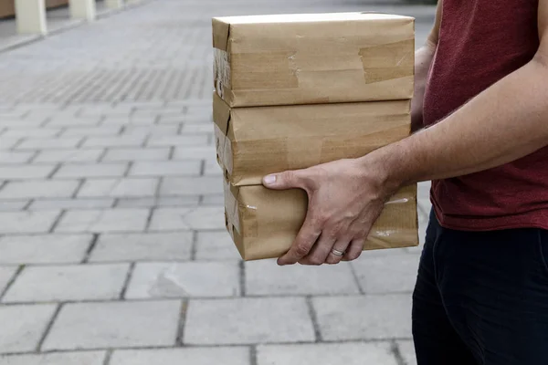 Package delivery — Stock Photo, Image