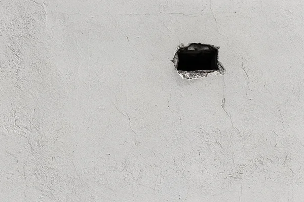 Hole in wall.