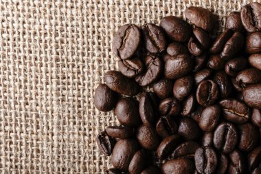 Çuval bezeli kahve çekirdekleri