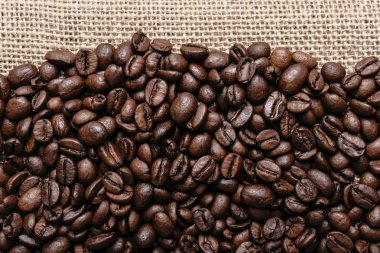 Çuval bezeli kahve çekirdekleri
