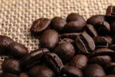 Çuval bezeli kahve çekirdekleri