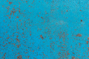 Arka plan olarak asfalt boya. Mavi renk. Park yerinde doku. Sokak.