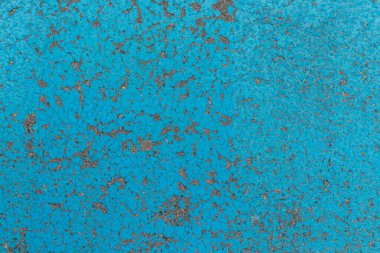 Arka plan olarak asfalt boya. Mavi renk. Park yerinde doku. Sokak.