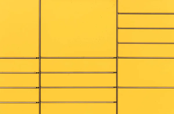 Postfach Gelber Briefkasten Zur Vermietung Briefkastenschließfächer Für Pakete Die Der — Stockfoto