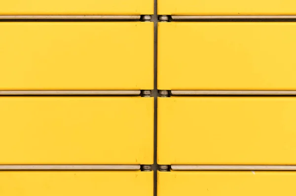 Post Office Box Yellow Post Box Rentals Post Box Lockers — Stock Photo, Image