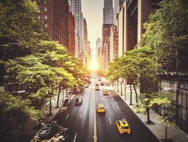 42. cadde New York'ta gündüz 