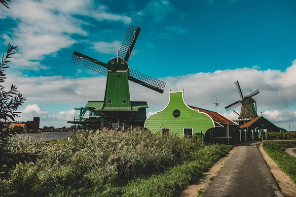 Δρόμος στο μουσείο Zaanse Schans — Φωτογραφία Αρχείου