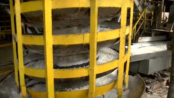 Produção de borracha extrudida — Vídeo de Stock