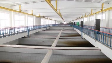 Pompa filtresi istasyonu çalışması için su arıtma