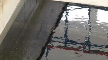 Pompa filtresi istasyonu çalışması için su arıtma