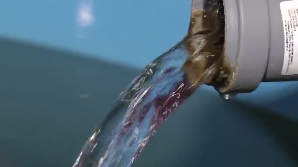 Aquaponics sistemi için su arıtma ve filtrasyon — Stok video