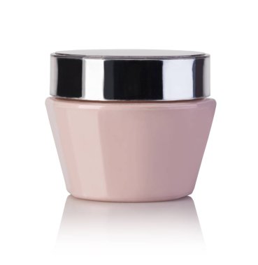 kozmetik krem beyaz izole