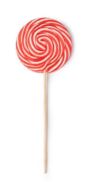 Colorful Lollipops Isolated White Background — Stock Photo, Image