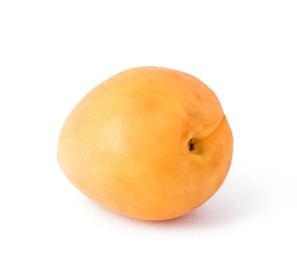 Aprikoser Isolerade Vit Bakgrund — Stockfoto