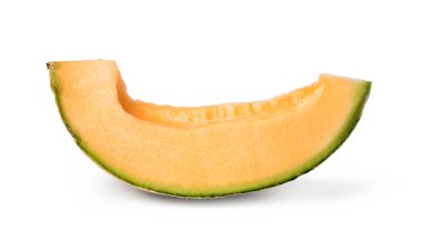 kavun izole üzerinde beyaz zemin üzerine