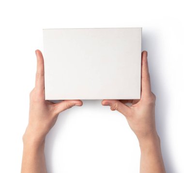 beyaz izole kadın eli