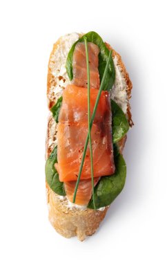 Beyaz arka plan üzerinde geleneksel İspanyolca tapas