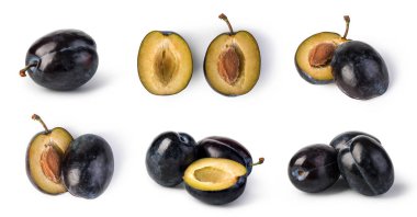 erik meyve izole üzerinde beyaz arka plan belirleme