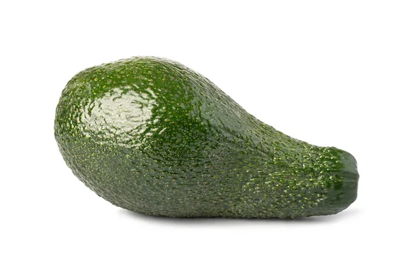 Avocado Geïsoleerd Een Witte Achtergrond — Stockfoto