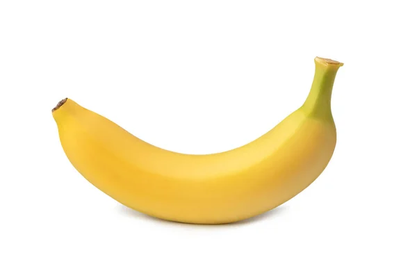 Bananenfruit Geïsoleerd Witte Achtergrond — Stockfoto