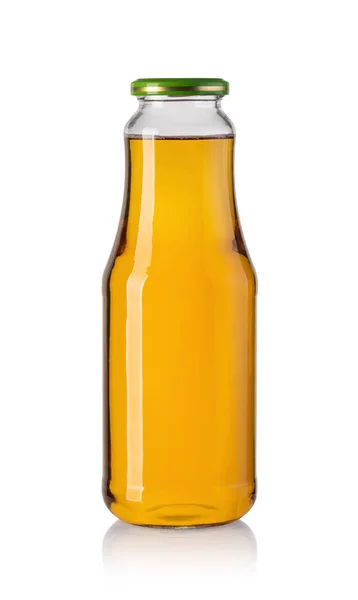 Botella Jugo Aislada Sobre Fondo Blanco — Foto de Stock