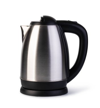 Elektrik ısıtıcısı beyaz arkaplanda izole edildi