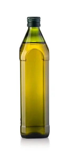 Olijfolie in een fles — Stockfoto