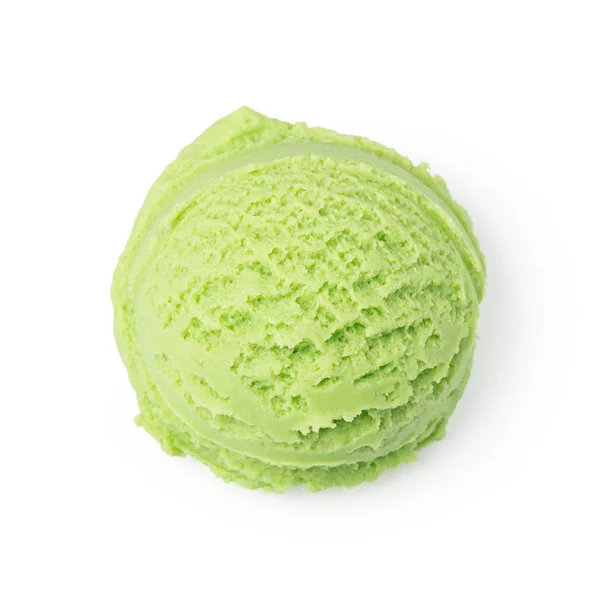 Ice cream ball isolerade — Stockfoto