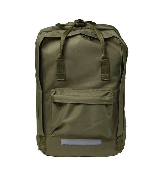 Green backpack — Stock Photo, Image