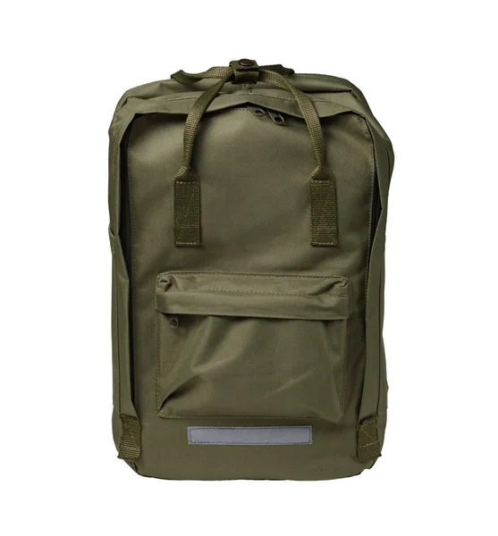 Green backpack Stock Image