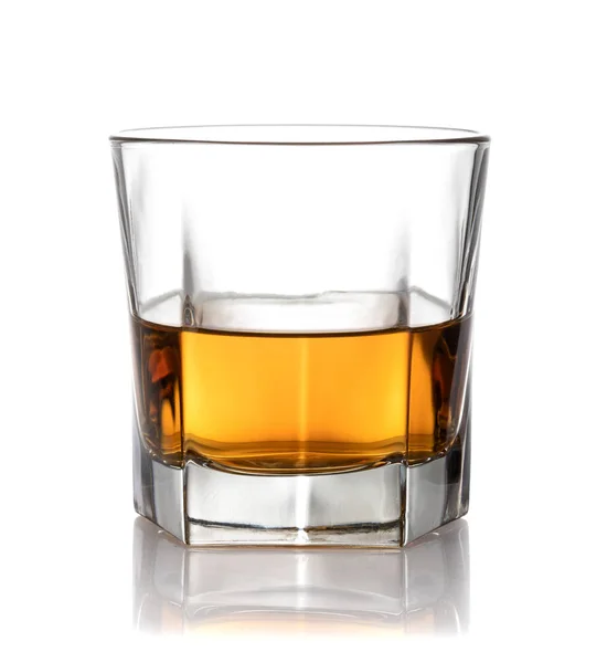 Ett glas whisky med whisky. — Stockfoto