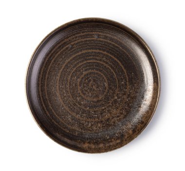 Boş seramik yuvarlak tabak